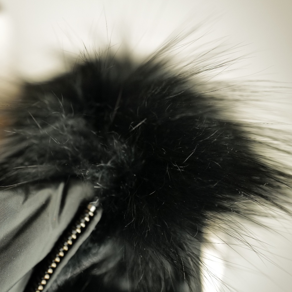 BELLE FARE Women's Reversible Dyed Fox & Rabbit Fur Vest